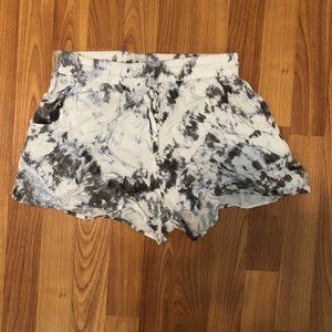 Tie Dye Flowy Shorts